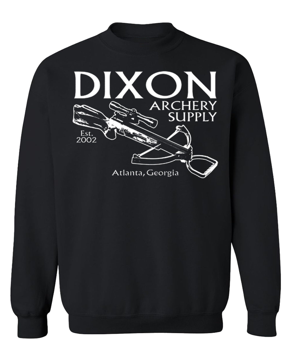Dixon Archery Supply — Black Sweatshirt — front