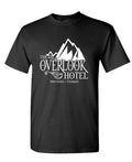 The Overlook Hotel — Black T-Shirt — front