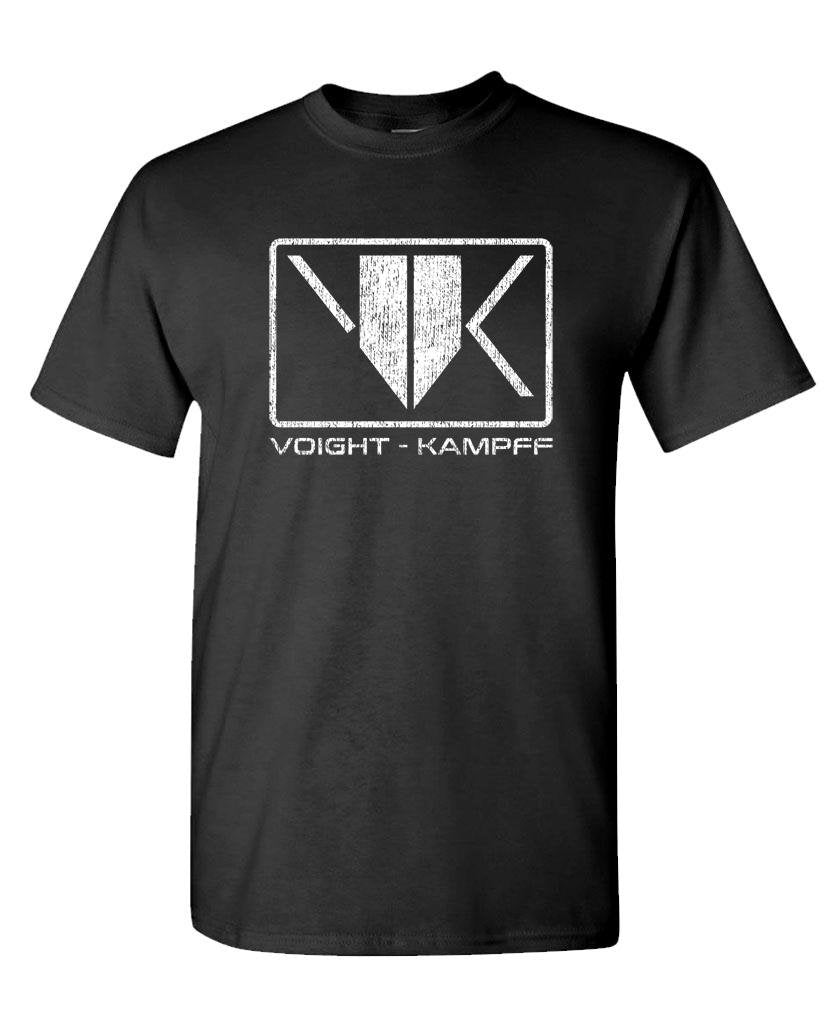 Voight Kampff Testing — Black T-Shirt — front