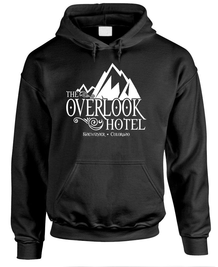 The Overlook Hotel — Black Hoodie — front