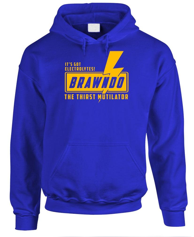 Brawndo Thirst Mutilator Hoodie - Royal