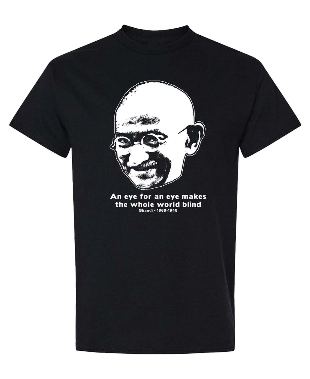 An Eye for an Eye — Black T-Shirt — front