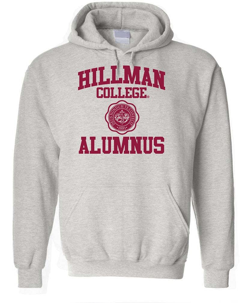 Hillman College Alumnus — Sport Gray Hoodie — front