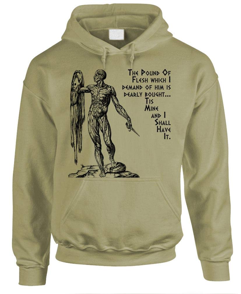 Pound of Flesh — Sand Hoodie — front
