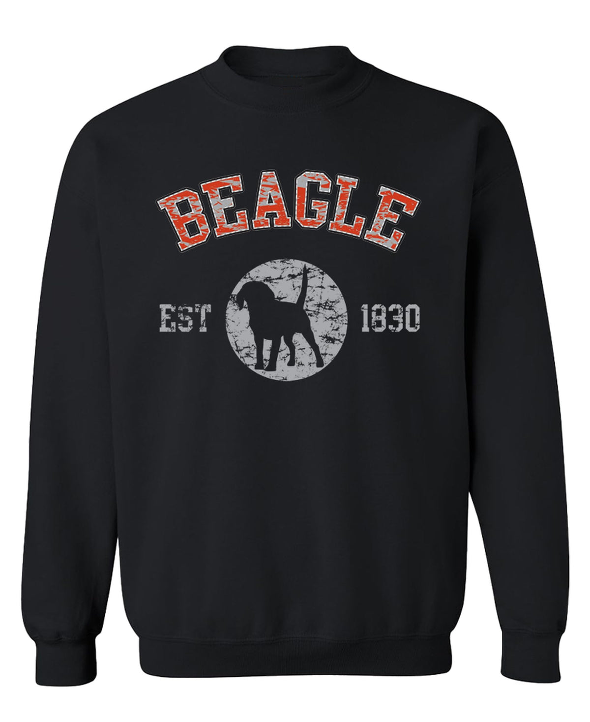Beagle Established 1830 — Black Sweatshirt — front