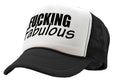 Fucking Fabulous — Black Trucker Hat — front