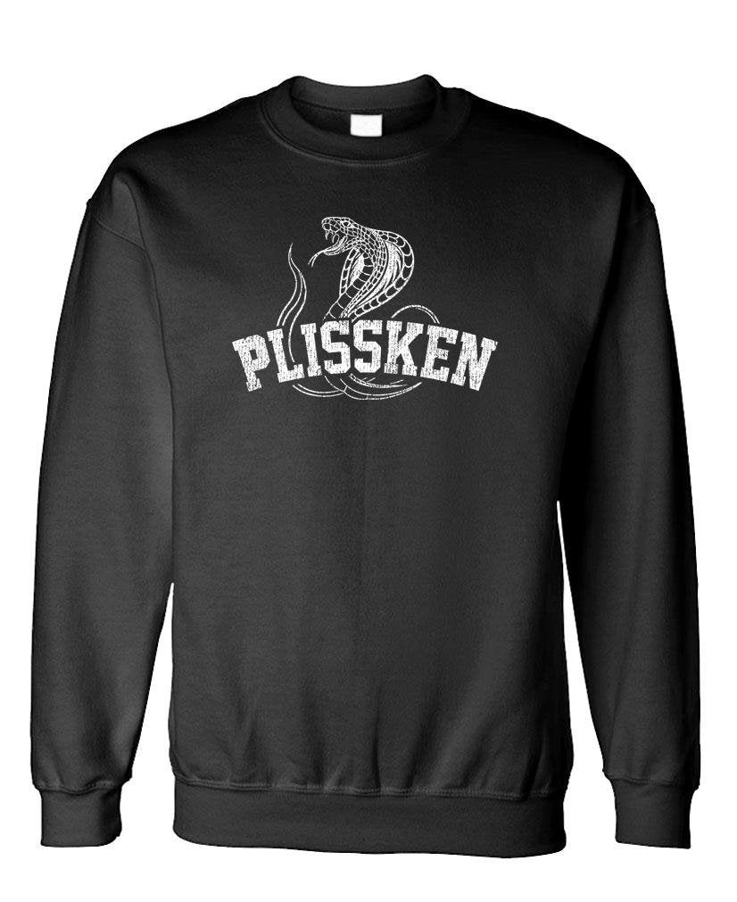 Plissken Cobra — Black Sweatshirt — front