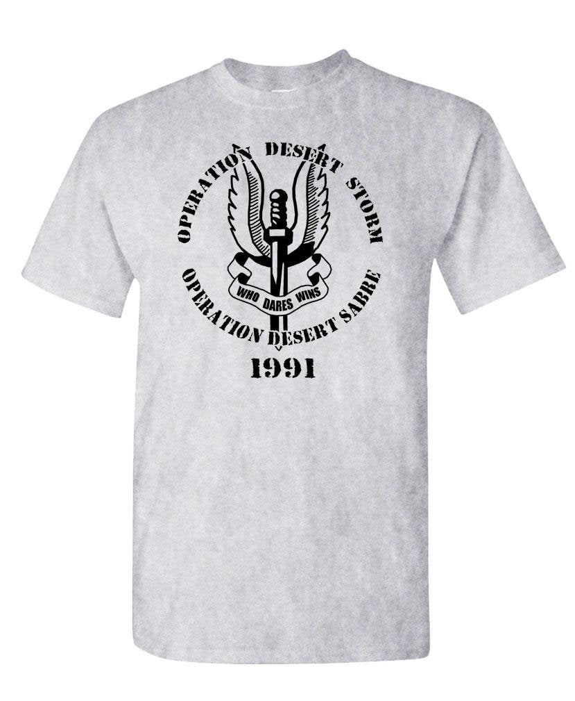 Operation Desert Storm 1991 — Ash T-Shirt — front