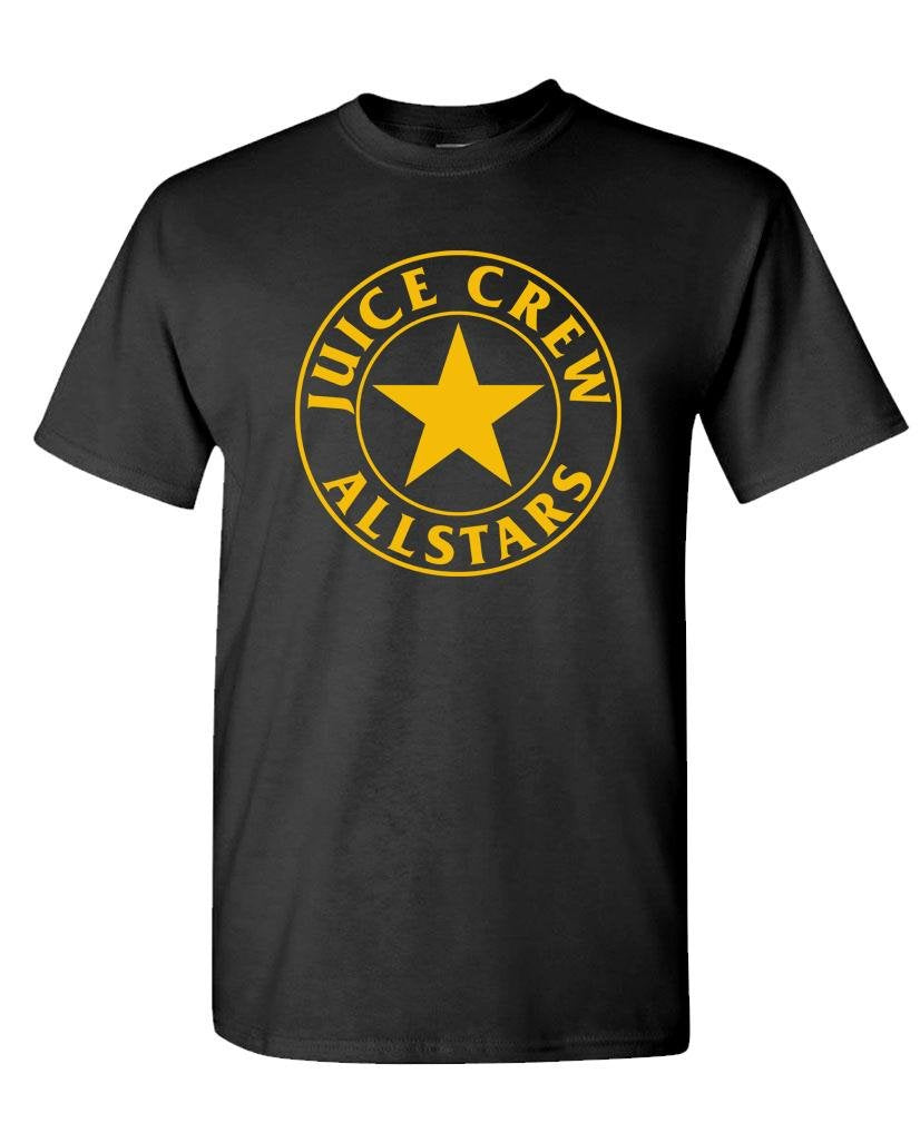 Juice Crew Allstars — Black T-Shirt — front