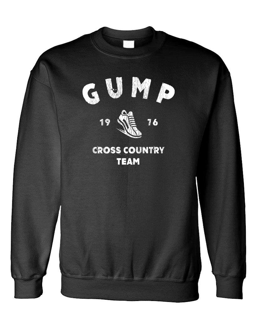 Gump Cross Country Team 1976 — Black Sweatshirt — front