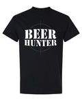 Beer Hunter — Black T-Shirt — front