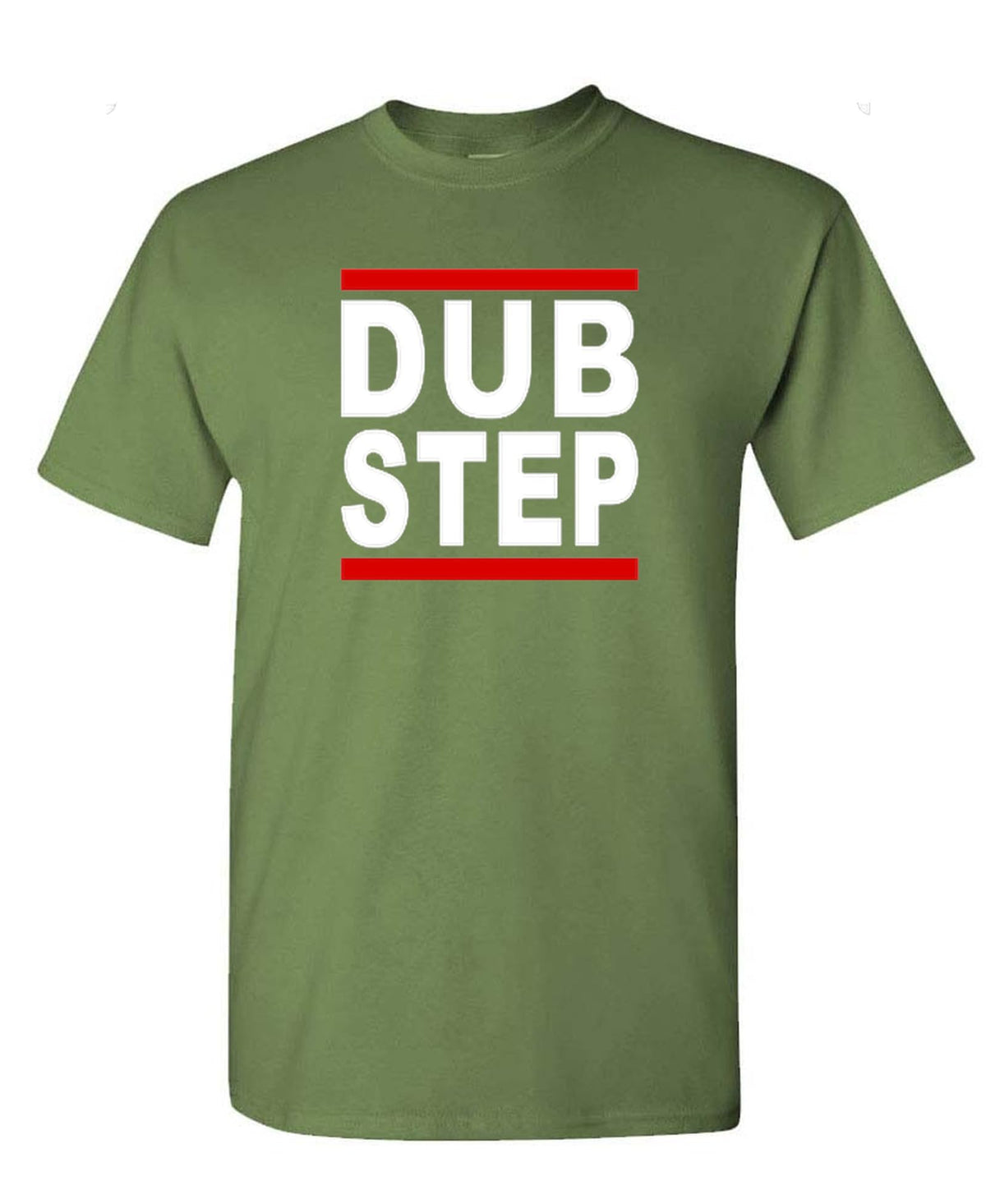 Dubstep — Military Green T-Shirt — front