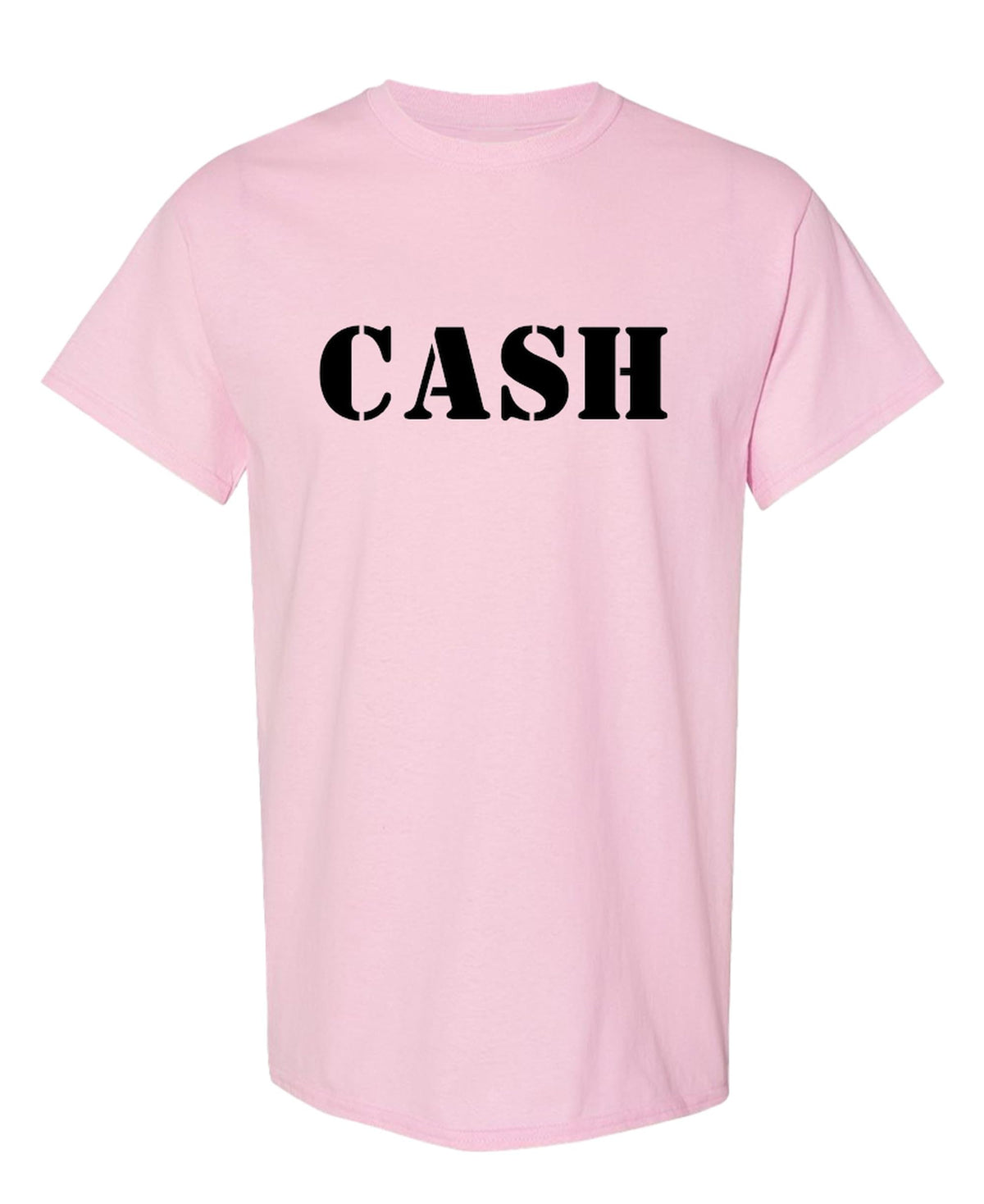 Cash Country Music — Light Pink T-Shirt — front
