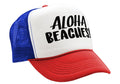 Aloha Beaches — RWB Trucker Hat — front
