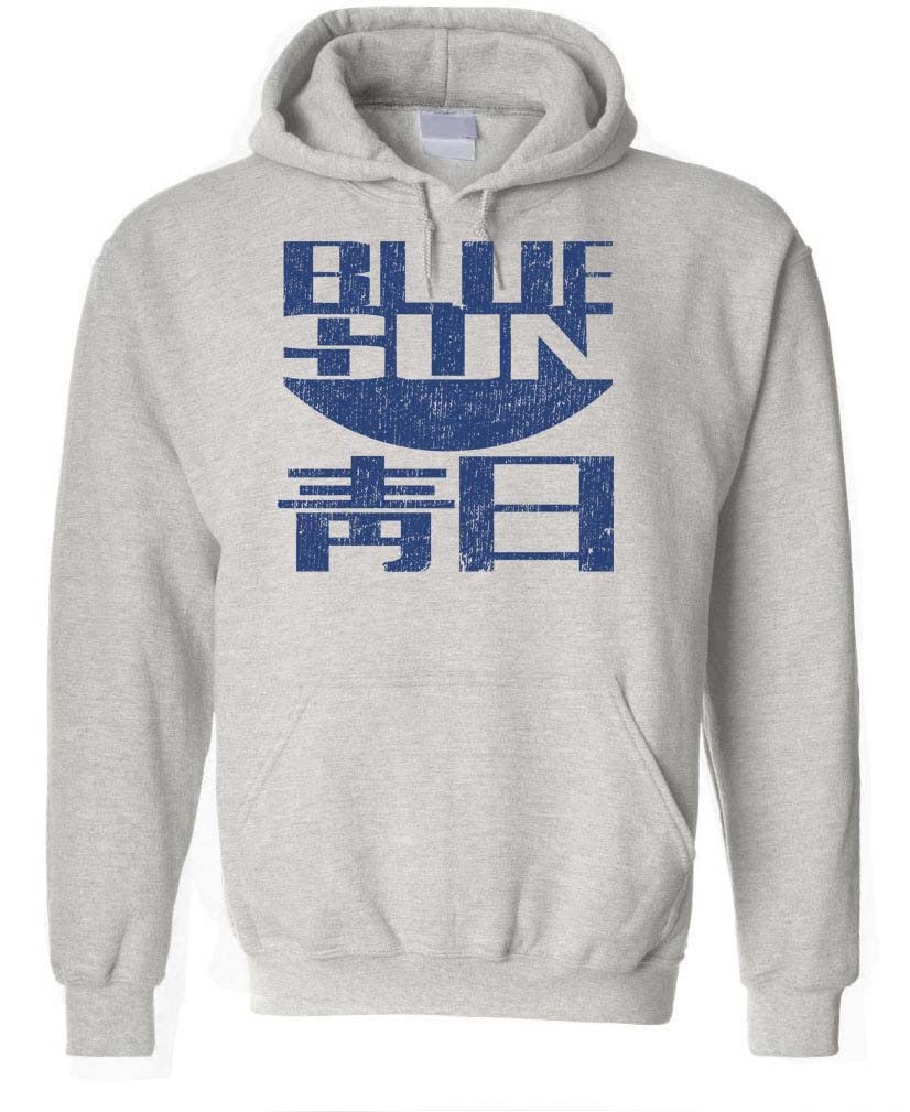 Blue Sun — Sport Gray Hoodie — front