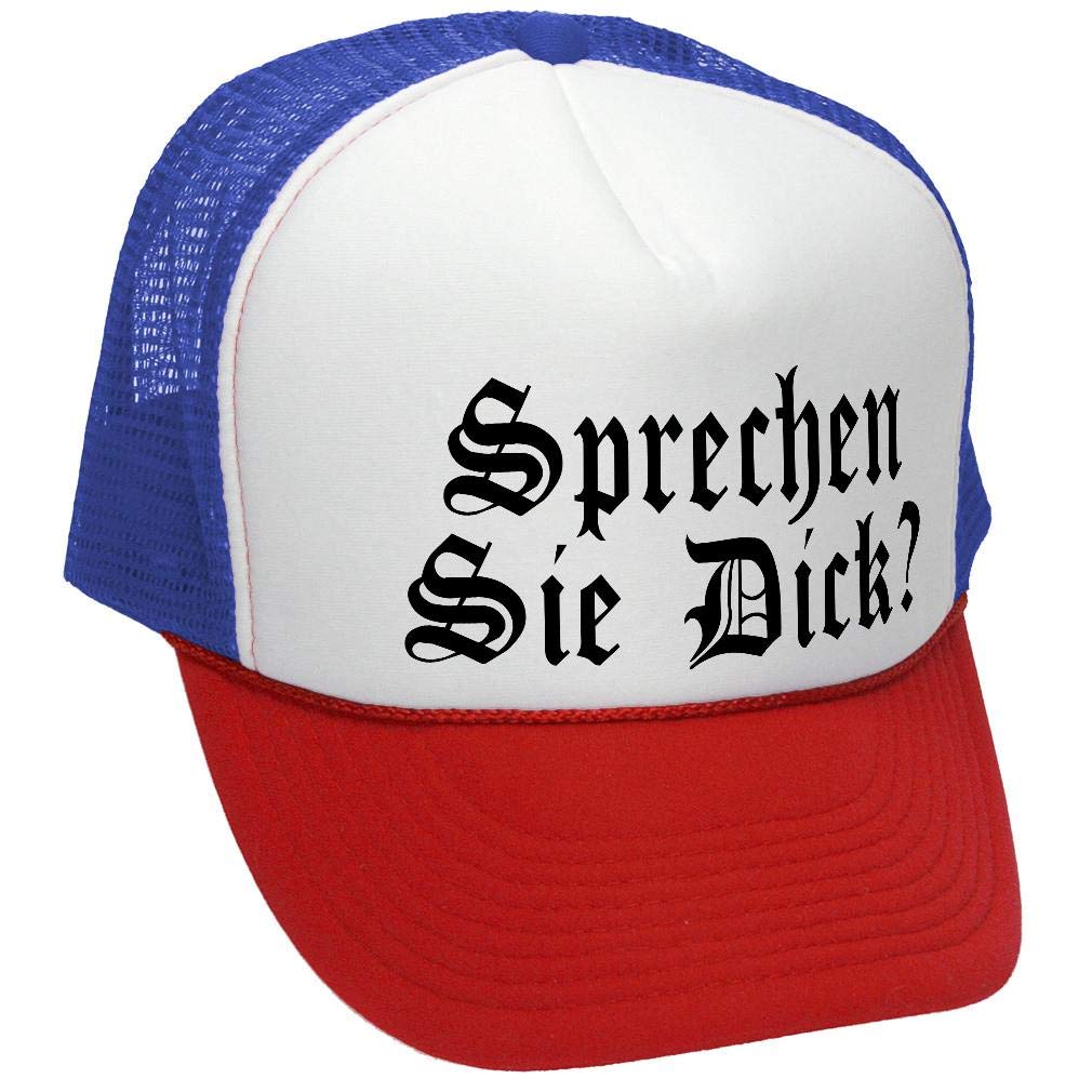 Sprechen Sie Dick — RWB Trucker Hat — front