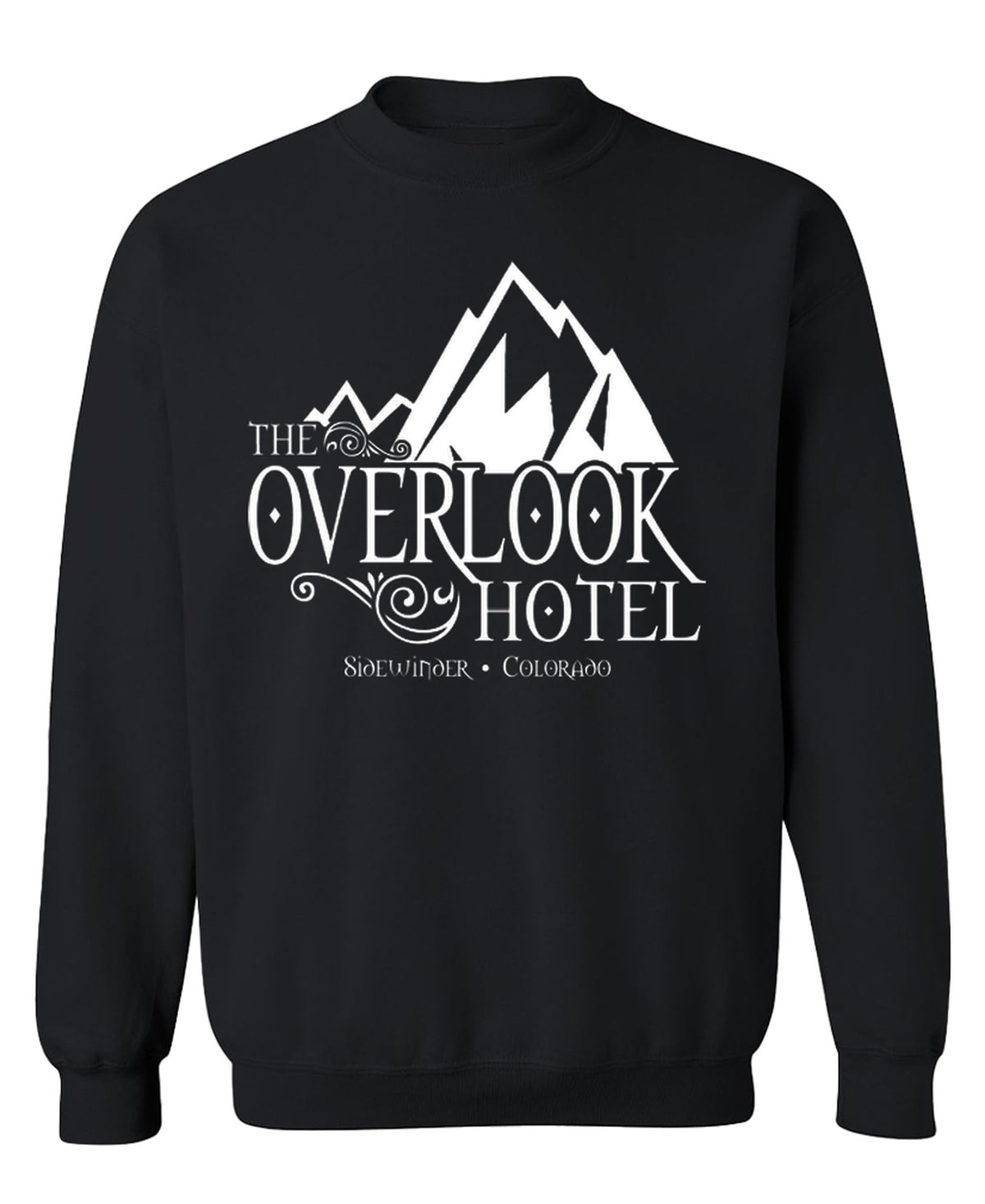The Overlook Hotel — Black Sweatshirt — front