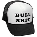 Bull Shit — Black Trucker Hat — front