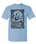 Who Are You Caterpillar — Lt Blue T-Shirt — front