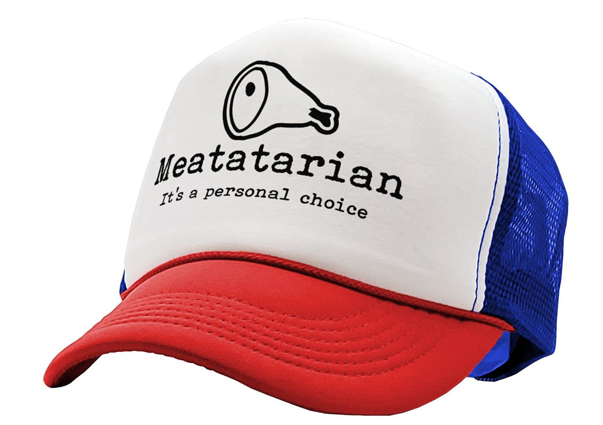 Meatatarian — RWB Trucker Hat — front
