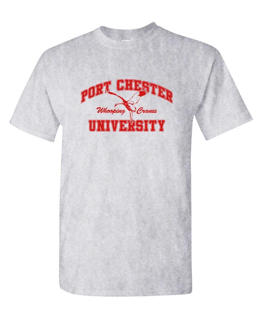 Port Chester University — Sport Gray T-Shirt — front