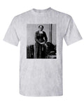 Harriet Tubman Portrait — Sport Gray T-Shirt — front