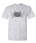 Crab Illustration — Sport Gray T-Shirt — front