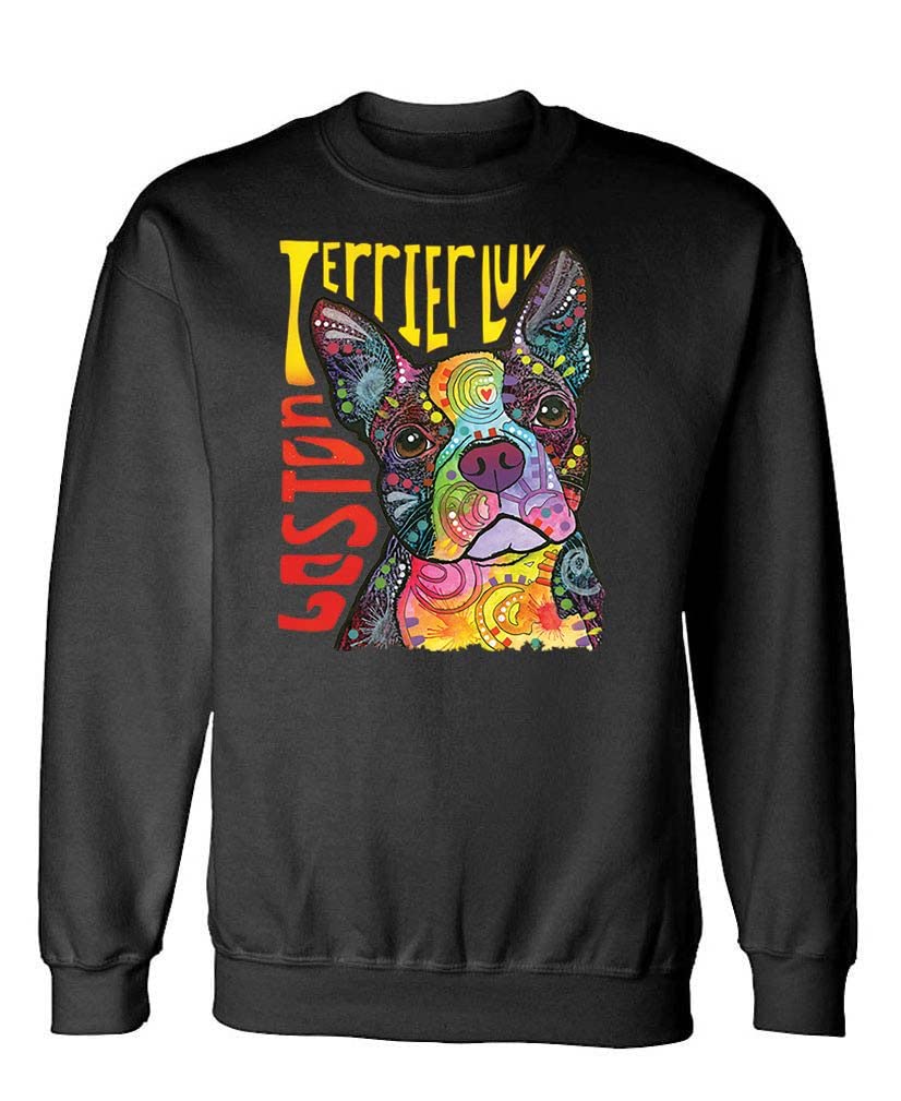 Terrier Luv — Black Sweatshirt — front