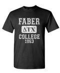 Faber College 1963 — Black T-Shirt — front