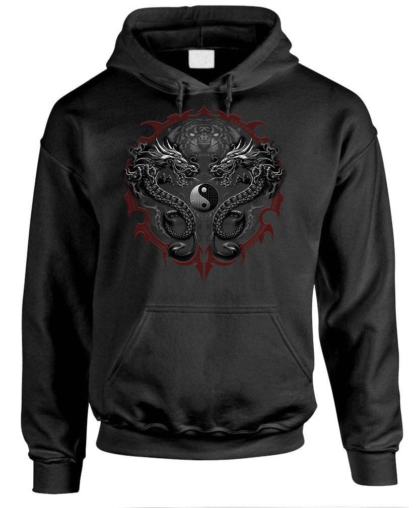 Bengal Rising — Black Hoodie — front