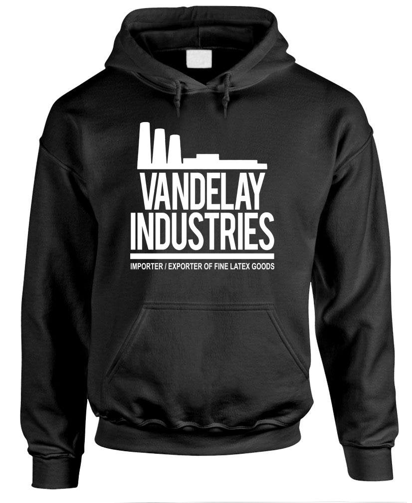 Vandelay Industries — Black Hoodie — front