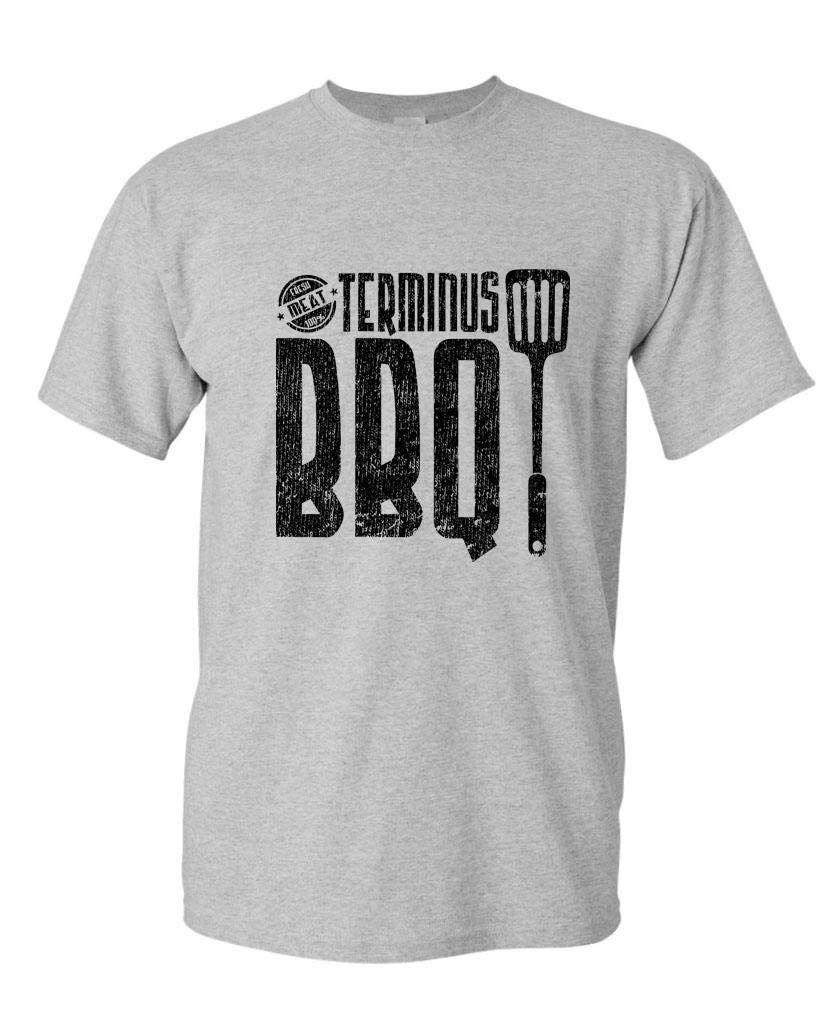 Terminus BBQ — Sport Gray T-Shirt — front
