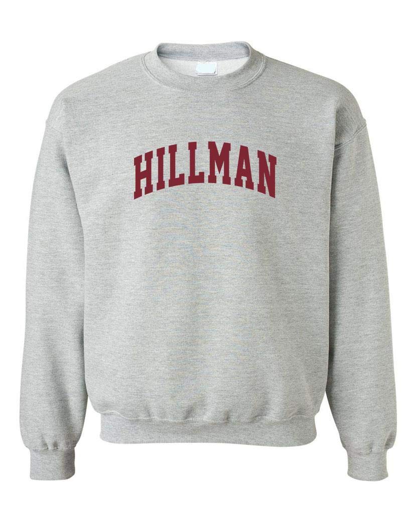 Hillman Collegiate Lettering — Sport Gray Sweatshirt — front