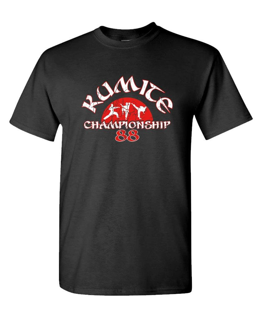Kumite Championship 88 — Black T-Shirt — front
