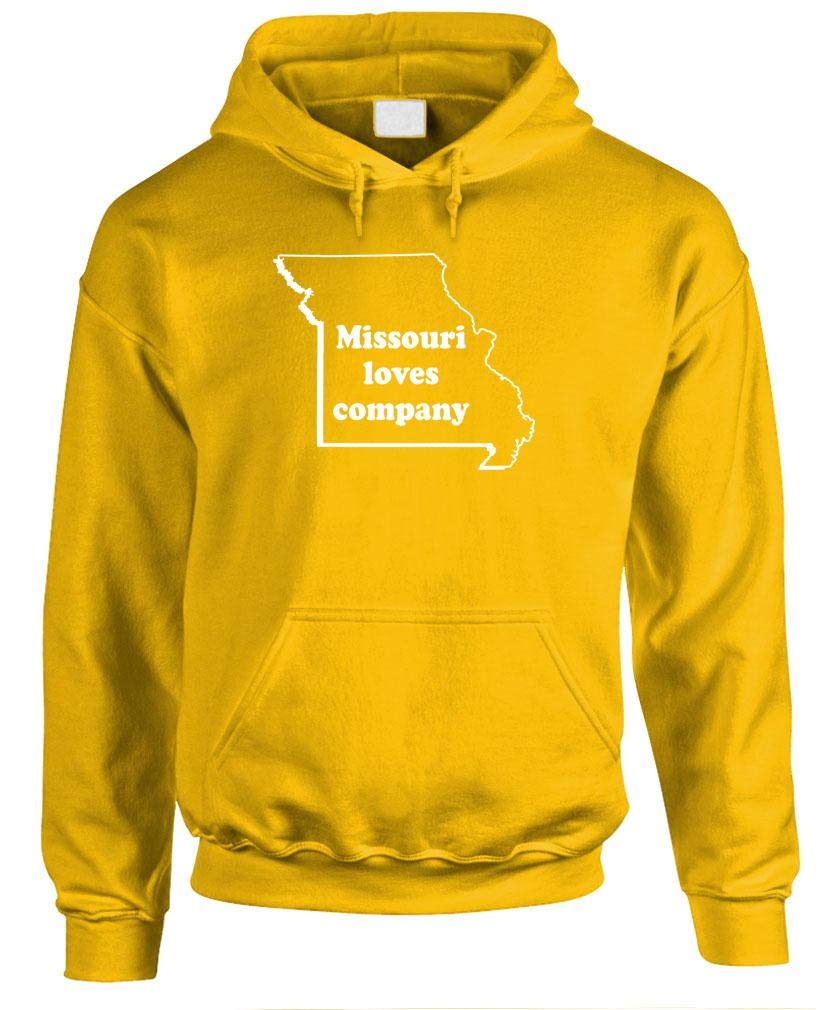 Missouri Loves Company — Gold Hoodie — front