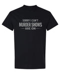 True Crime — Black T-Shirt — front