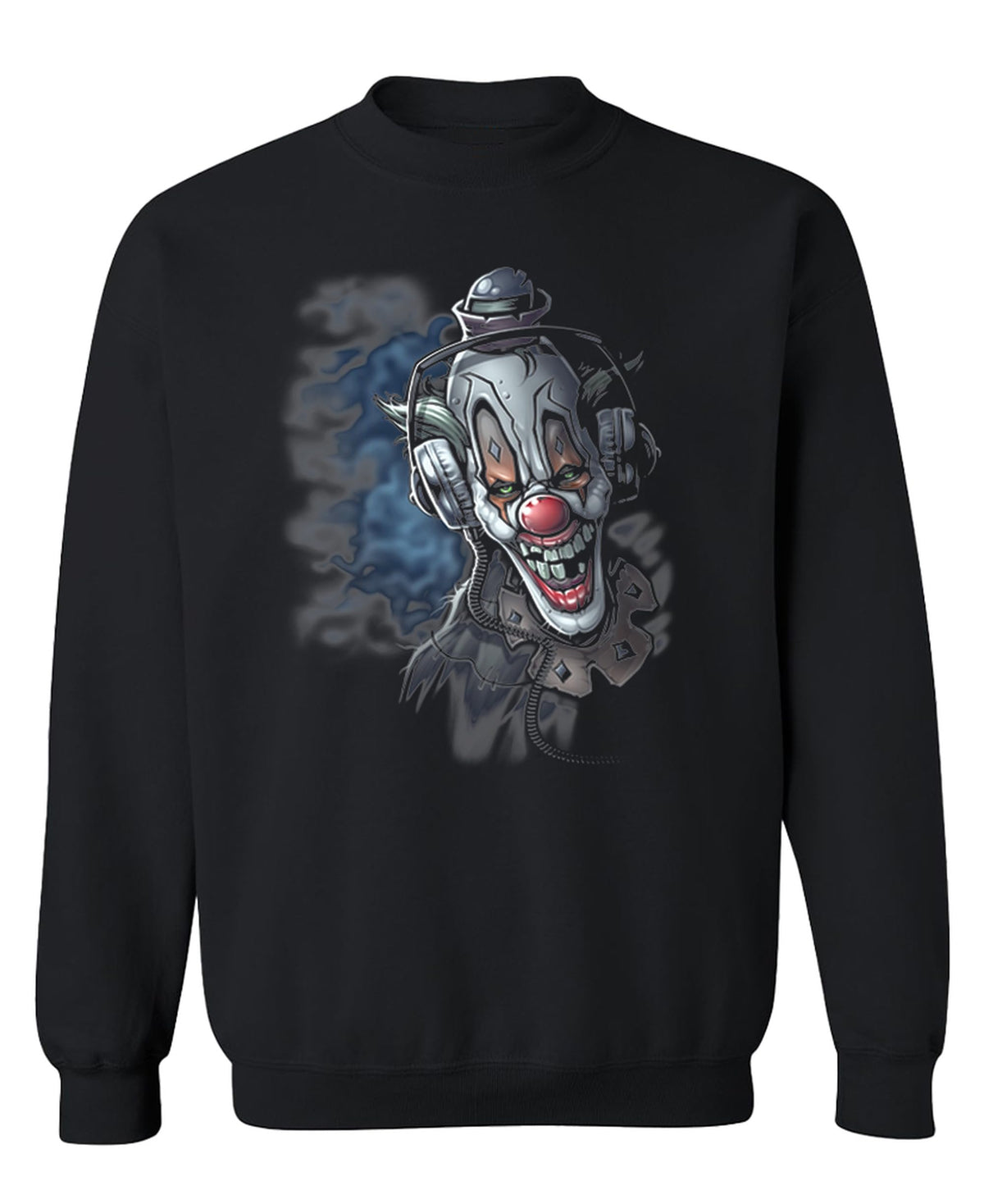 DJ Clown — Black Sweatshirt — front