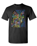 Yorkie Luv — Black T-Shirt — front