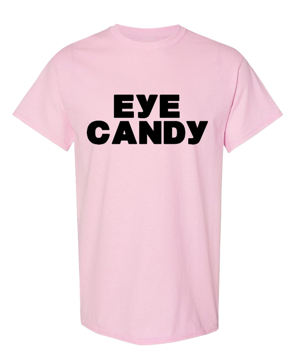 Eye Candy — Light Pink T-Shirt — front