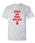 One in the Oven Arrow — Sport Gray T-Shirt — front