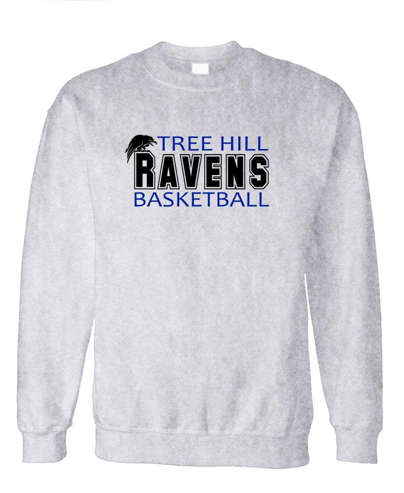 Tree Hill Ravens Basketball — Ash Sweatshirt — front