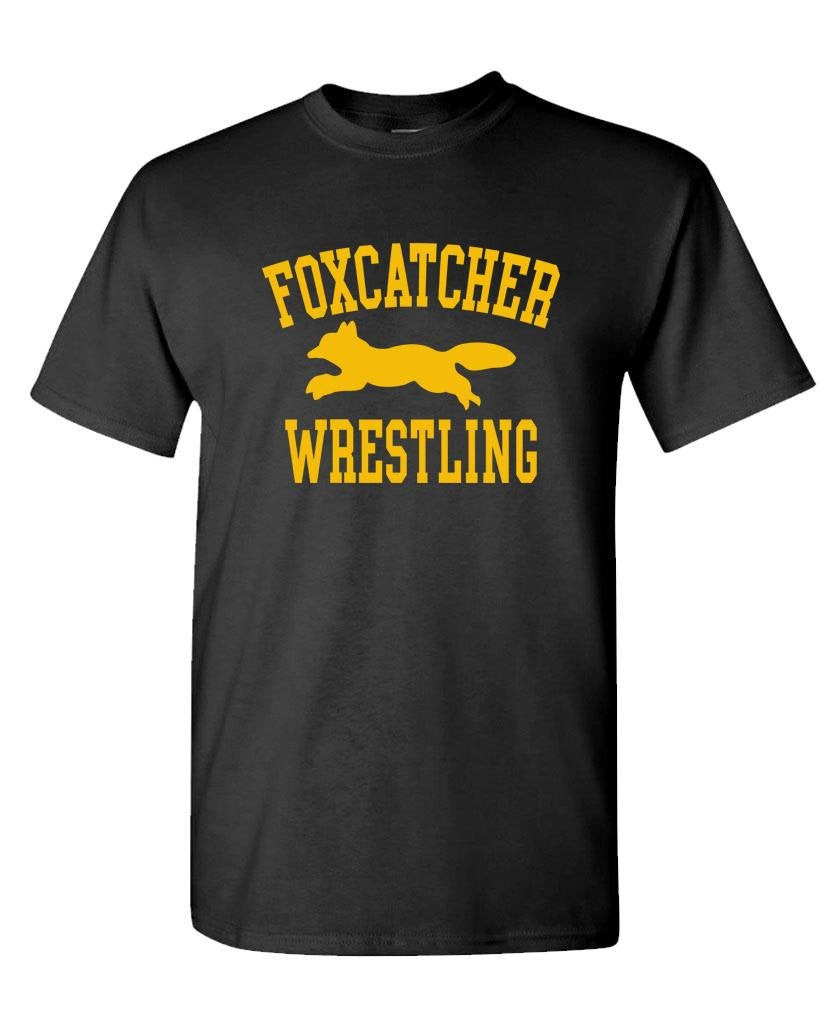 Foxcatcher Wrestling — Black T-Shirt — front