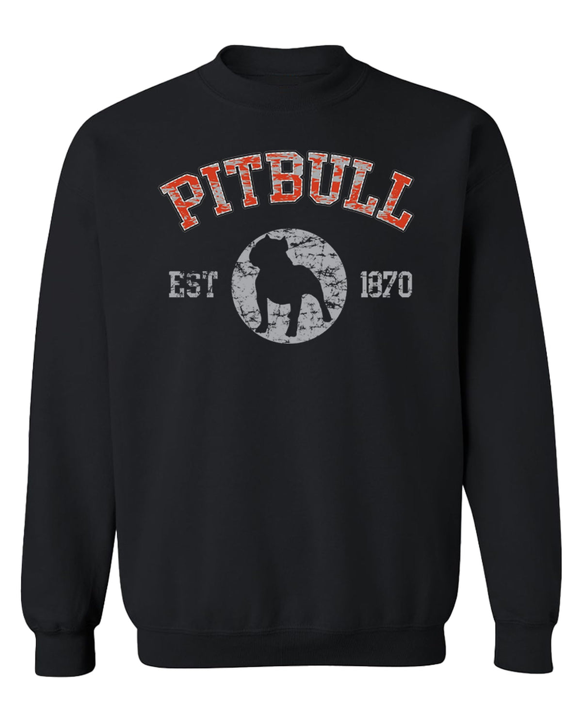 Pitbull Established 1870 — Black Sweatshirt — front