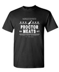Proctor Meats — Black T-Shirt — front