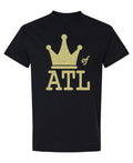King of ATL — Black T-Shirt — front