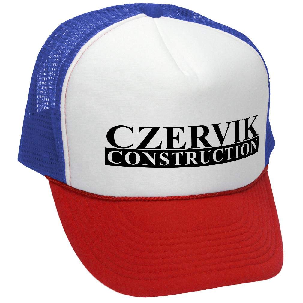 Czervik Construction — RWB Trucker Hat — front