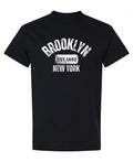 Brooklyn New York Est. 1653 — Black T-Shirt — front