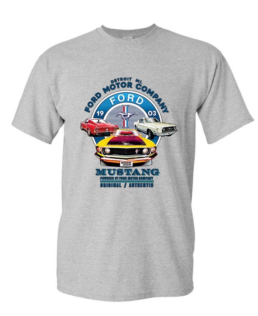 Ford Mustang 1903 — Sport Gray T-Shirt — front