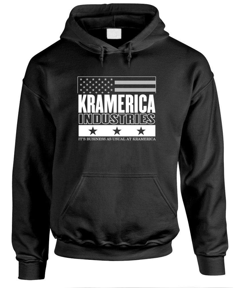 Kramerica Industries — Black Hoodie — front