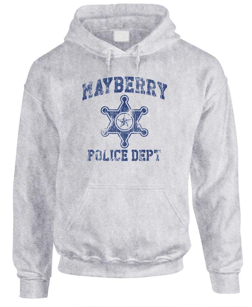 Mayberry Police Department — Sport Gray Hoodie — front